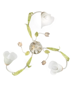 Onli Bianco Plafoniera 3 Luci "Wilma" E14